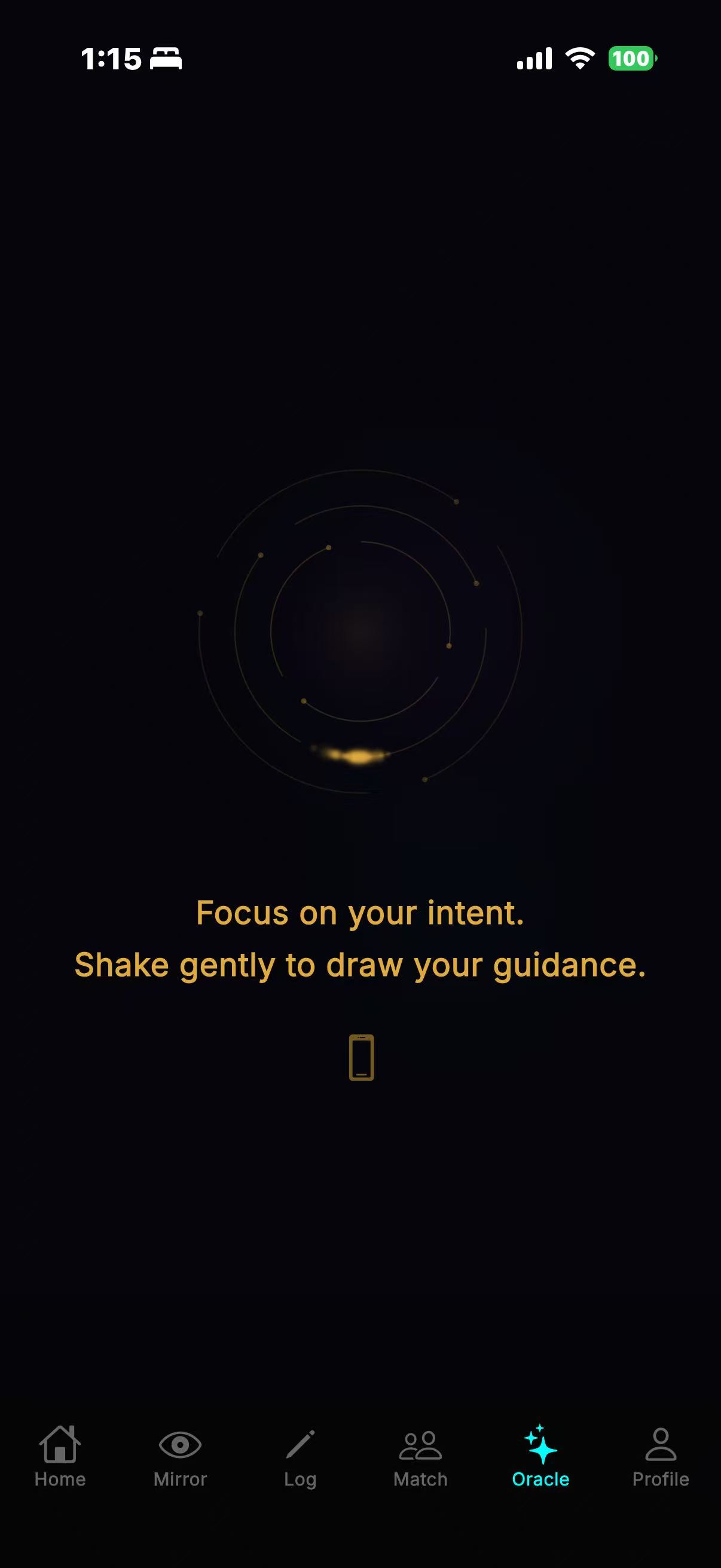 Oracle — Shake to draw guidance